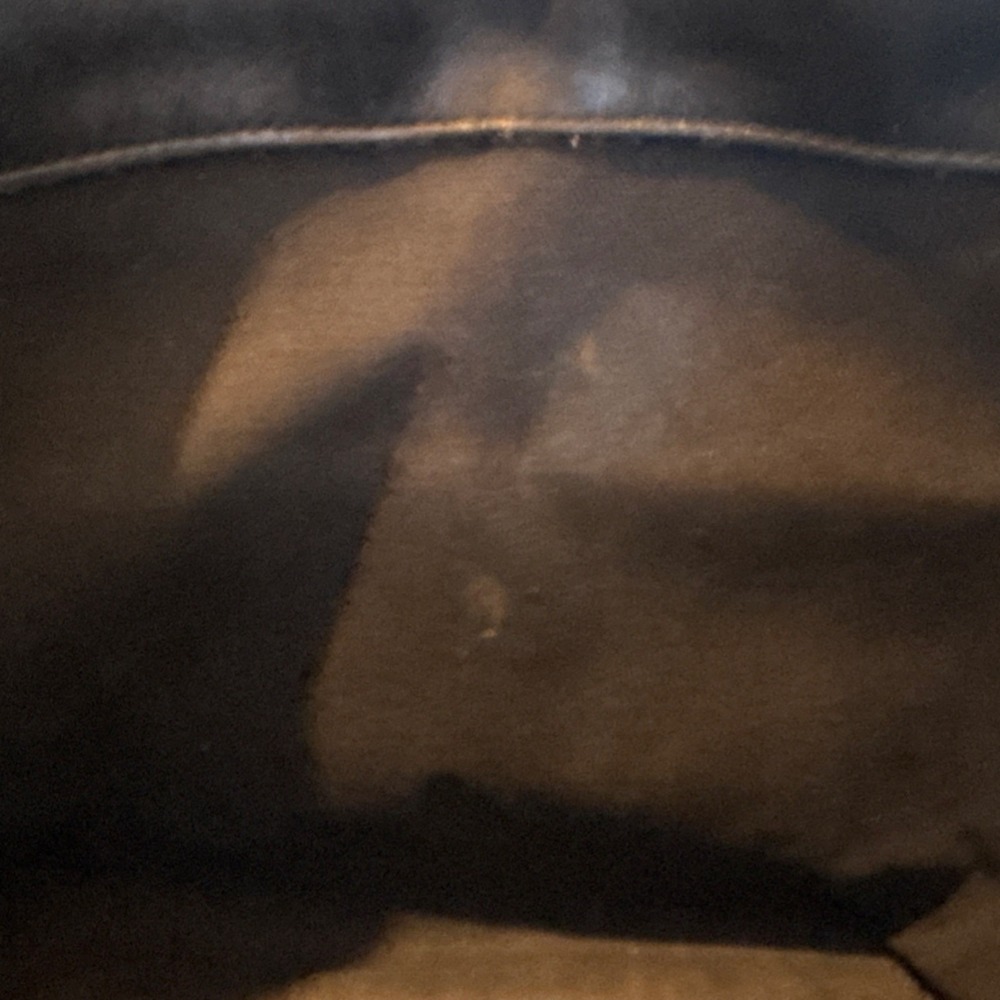 Brighton Vtg Black Brown Shoulder Bag with Heart Accents Braided Leather Strap - Picture 8 of 10